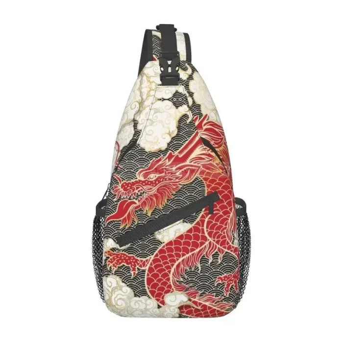 Chinese Dragon Backpack - Color 3 / 39x19x9cm