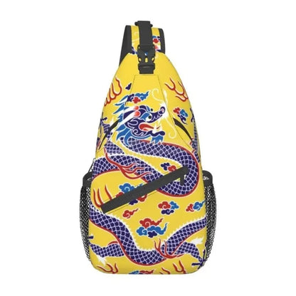 Chinese Dragon Backpack - Color 4 / 39x19x9cm