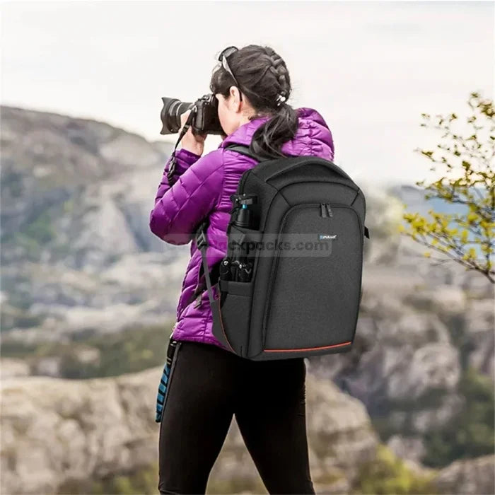 Chrome Camera Backpack - Black