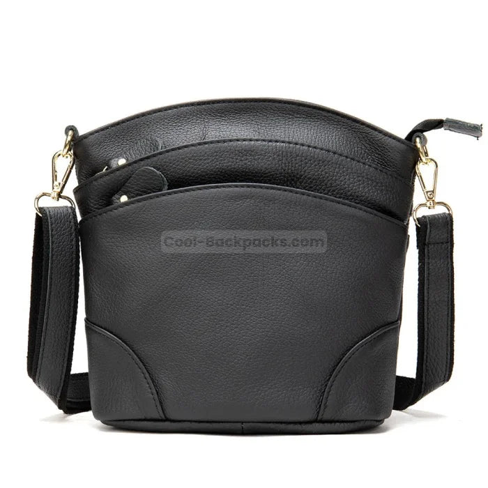 Classic Messenger Bag - Black - 2