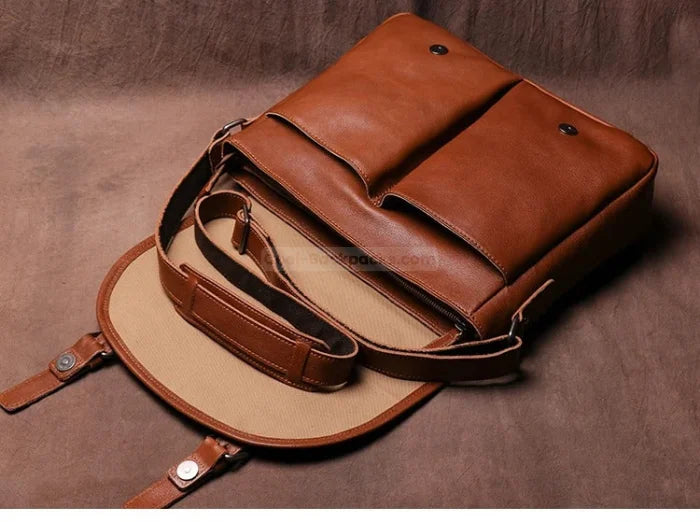 Classy Messenger Bag - Brown