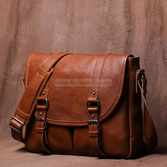 Classy Messenger Bag - Brown