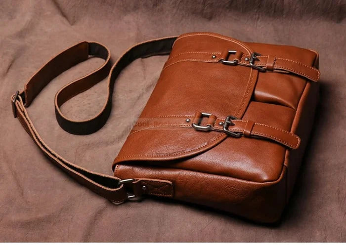 Classy Messenger Bag - Brown