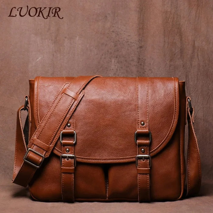 Classy Messenger Bag - Brown