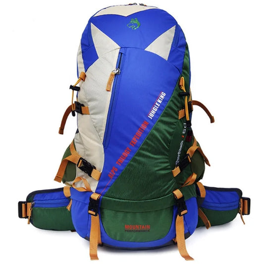 Colorful Hiking Backpack - Blue