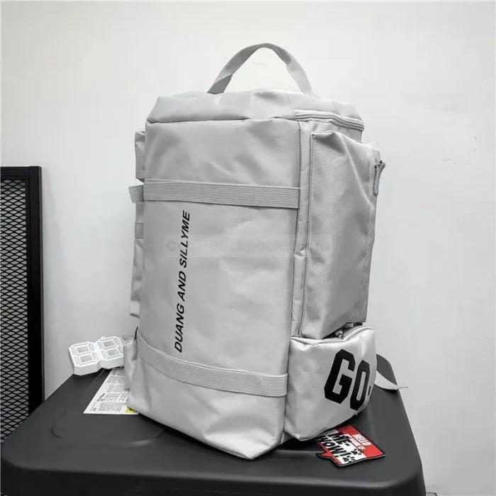 Compact Ski Backpack - Light gray / 17 inches