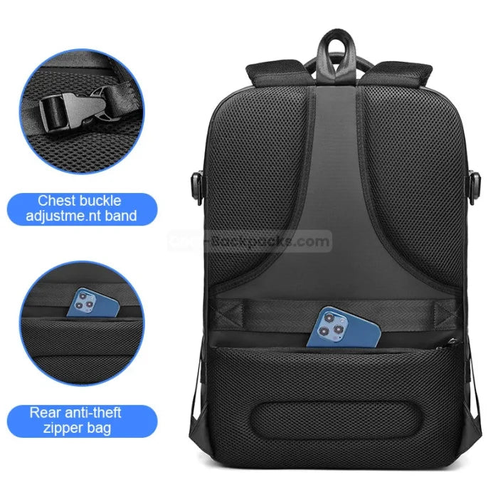 Compartment Travel Backpack