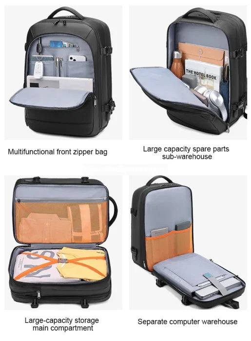 Compartment Travel Backpack