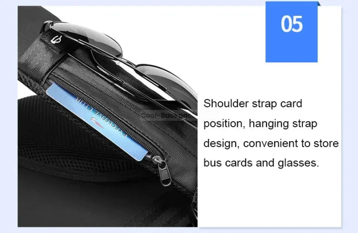 Compartment Travel Backpack