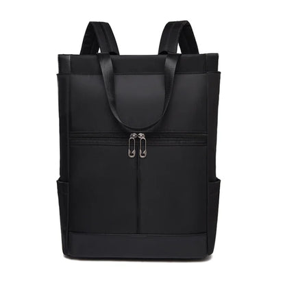 Convertible Laptop Backpack Tote - Black / 30 x 12 x 40 cm