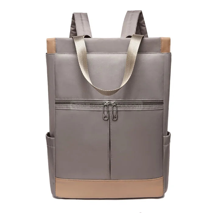 Convertible Laptop Backpack Tote - Khaki / 30 x 12 x 40 cm