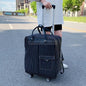 Convertible Rolling Backpack - Black