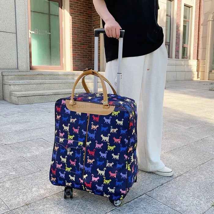 Convertible Rolling Backpack - Dark blue