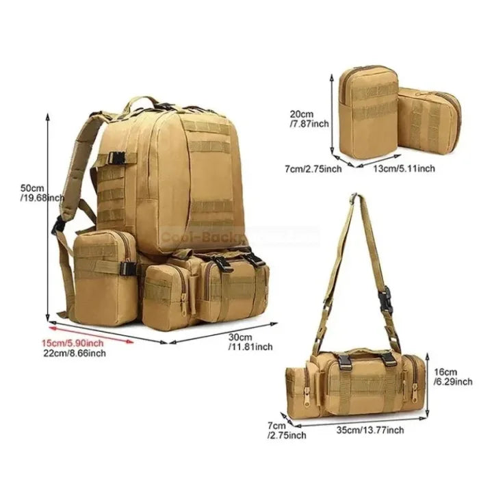 Convertible Tactical Backpack