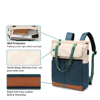 Convertible Tote Backpack Travel