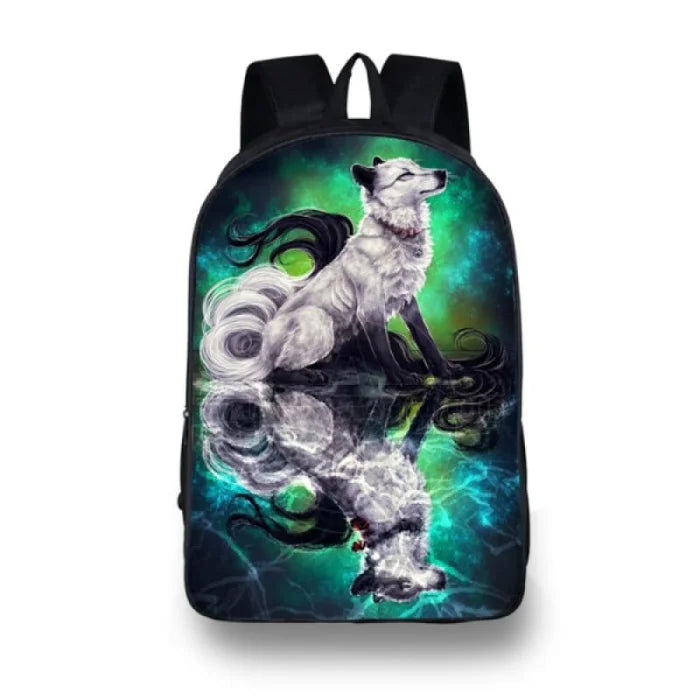 Cool Wolf Backpack