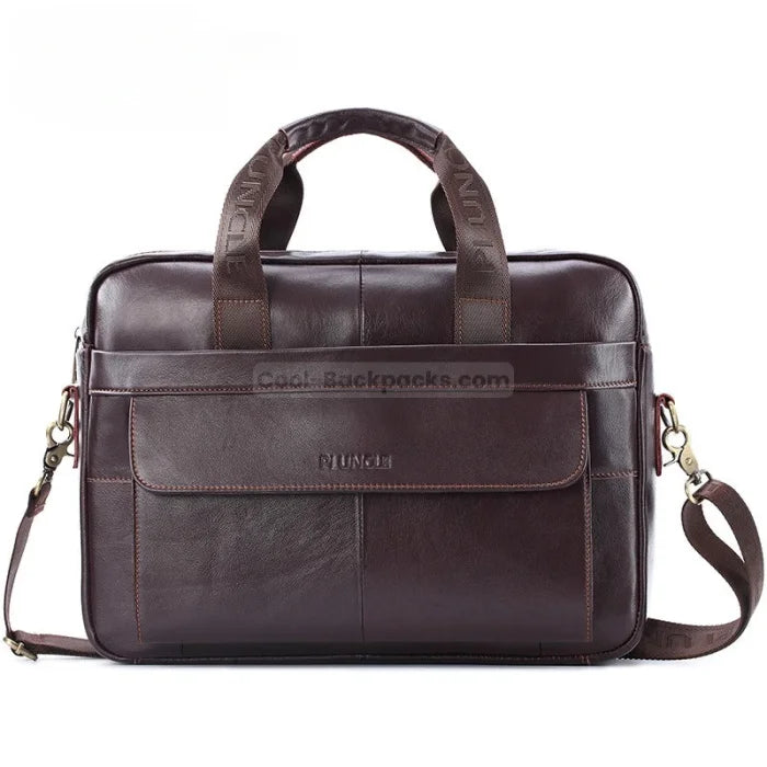 Corporate Messenger Bag - Coffee