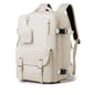 Cream Travel Backpack