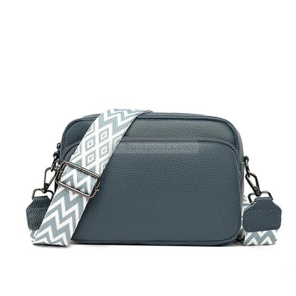 Cross Body Messenger Bag - Blue