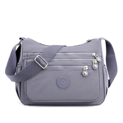 Crossbody Messenger Bag - Purple