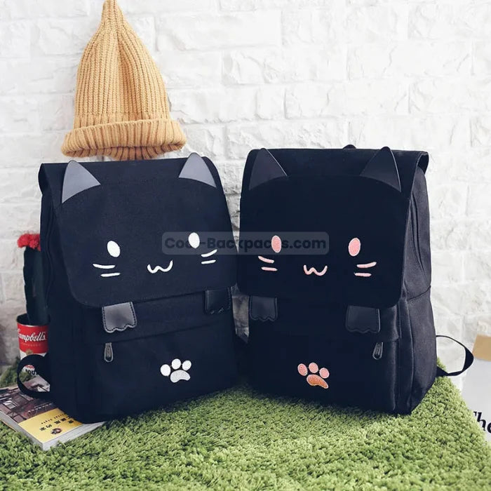 Cute Black Backpack