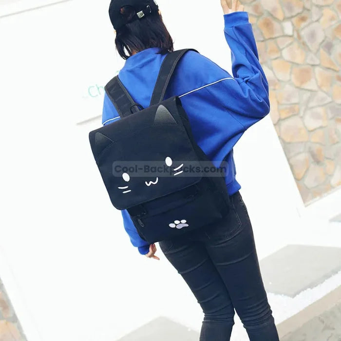 Cute Black Backpack