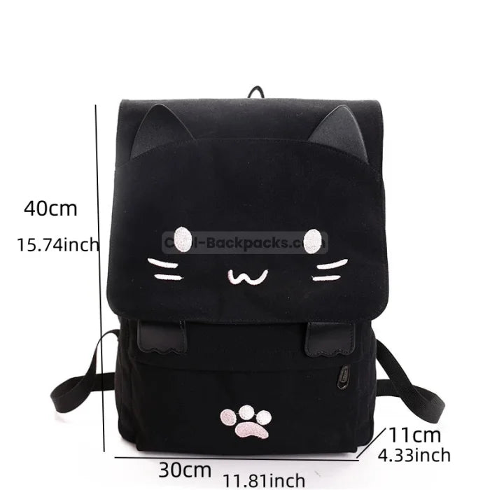 Cute Black Backpack