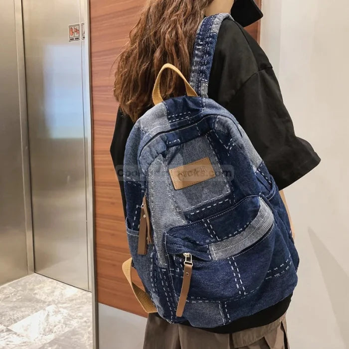 Cute Denim Backpack