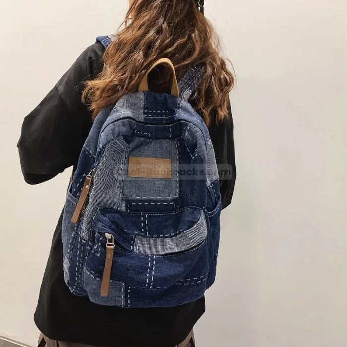 Cute Denim Backpack