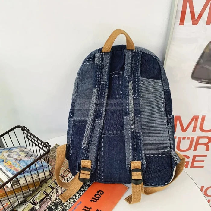 Cute Denim Backpack