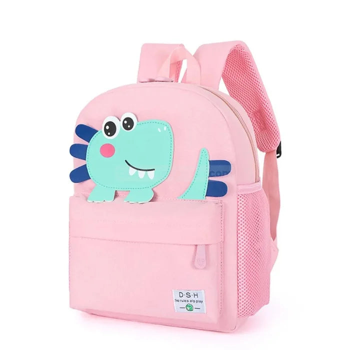 Cute Dinosaur Backpack - Pink