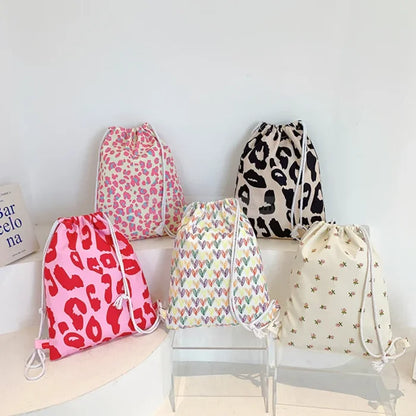 Cute Drawstring Backpack