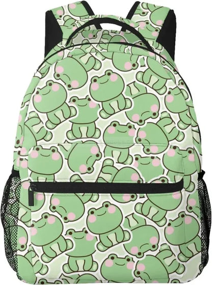 Cute Frog Backpack - Color 1