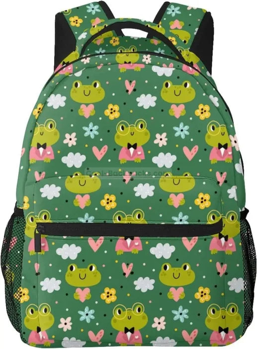 Cute Frog Backpack - Color 2