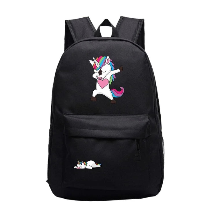 Dabbing Unicorn Backpack