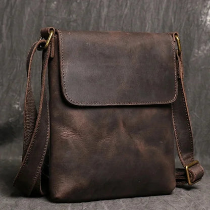 Dark Brown Messenger Bag