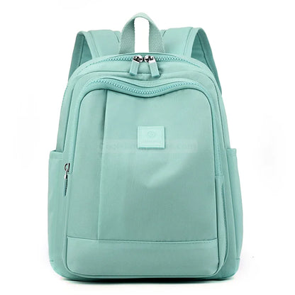 Designer Anti Theft Backpack - Light Blue Bag