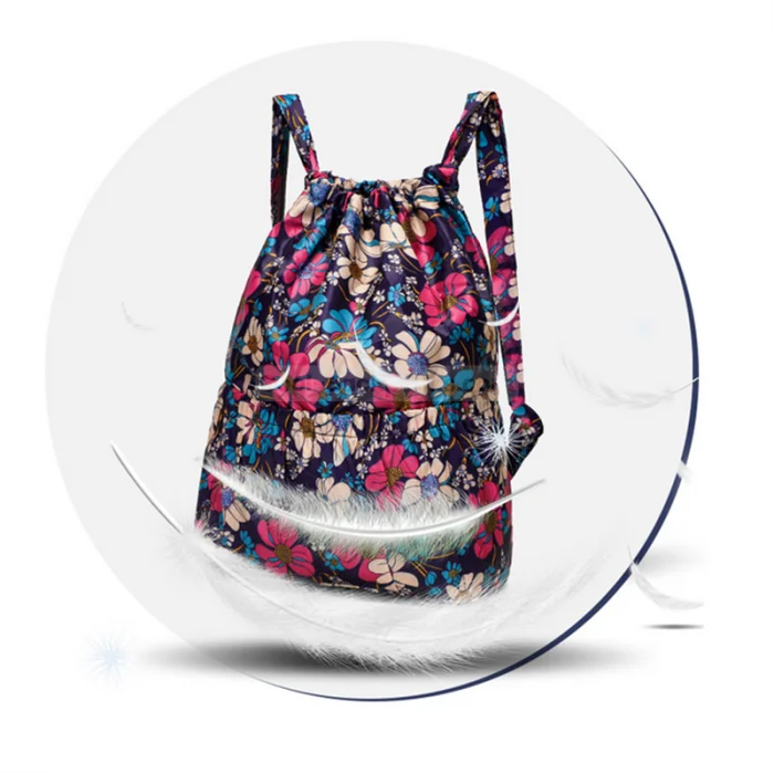 Designer Drawstring Backpack