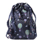 Designer Drawstring Backpack - Blue balloon / 30x13x47cm