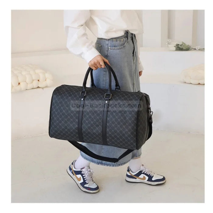 Designer Duffel Bag - Black