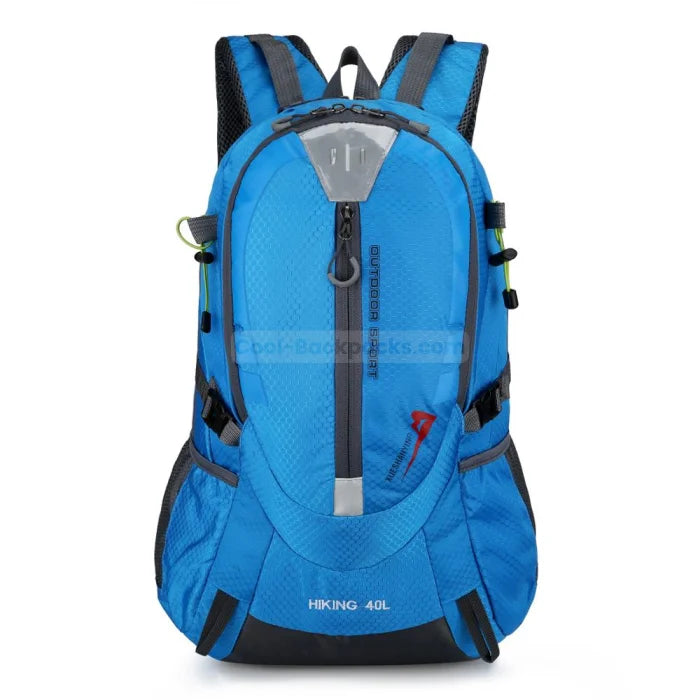 Designer Hiking Backpack - Blue