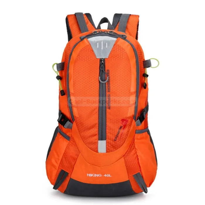 Designer Hiking Backpack - Orange