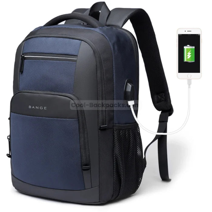 Designer Work Backpack - Blue