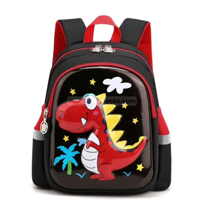 Dinosaur Backpack 3D - Black