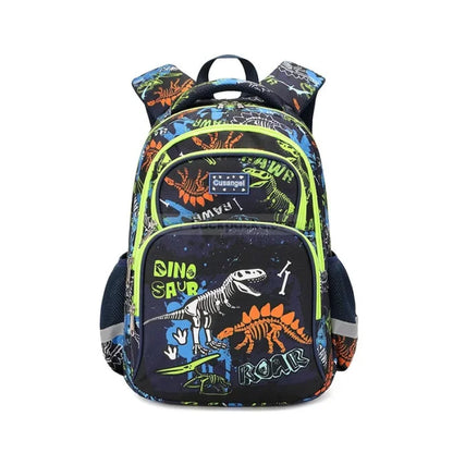 Dinosaur Backpack And Lunch Bag - black