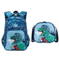 Dinosaur Backpack And Lunch Bag - 2pcs