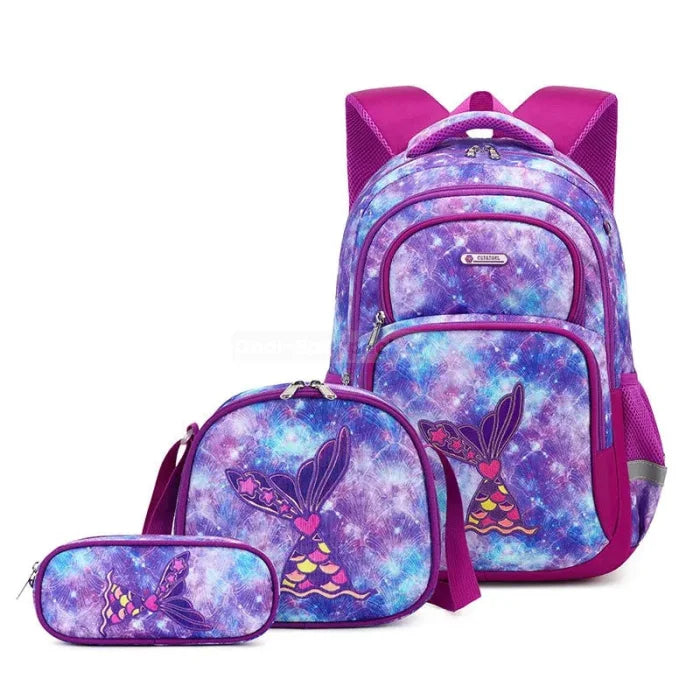 Dinosaur Backpack And Lunch Bag - purple 3