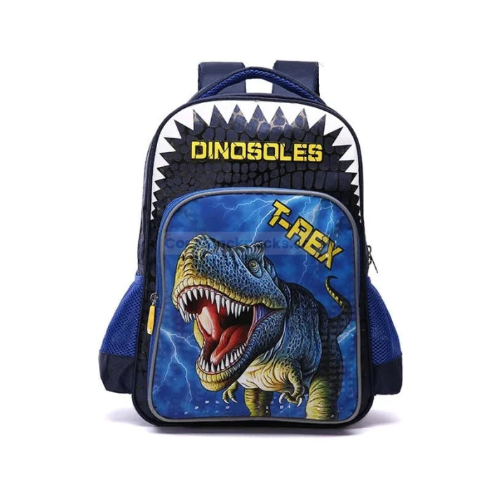 Dinosaur Backpack Boy - Blue