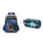 Dinosaur Backpack Boy - Blue navy