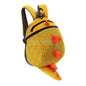 Dinosaur Backpack With Spikes - Yellow